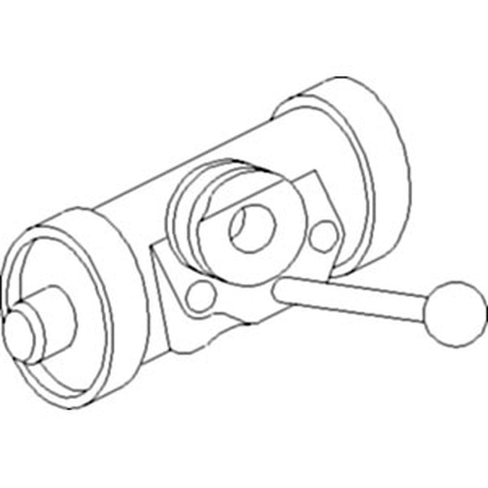 Brake Slave Cylinder Right Hand fits Zetor 7211 5211 7245 6245 7745 3320 6211