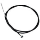 60" Long Brake Throttle Cable with 3/8" Barrel End for Go Kart Mini Bike 60065