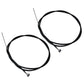 Qty 2: 60" Brake Cable Fits Universal Products Replaces 7-03927