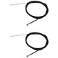Qty 2: 100" Brake Cable Fits Universal Products Replaces 269