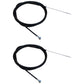 Qty 2: 100" Brake Cable Fits Universal Products Replaces 269