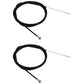 Two 60-065-100 100" Universal Brake Cables For Go Kart Mini Bike ATV