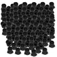 (150 Pack) Brake Bleeder Screw Caps Grease Zerk Fitting Cap Rubber Dust Cover