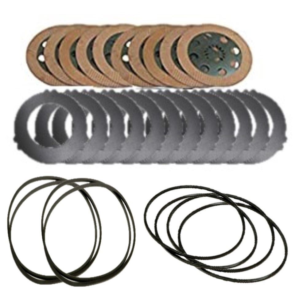 New Brake Friction Counter Plates & Seals Set Fits JCB 1400B 1550B 1600B