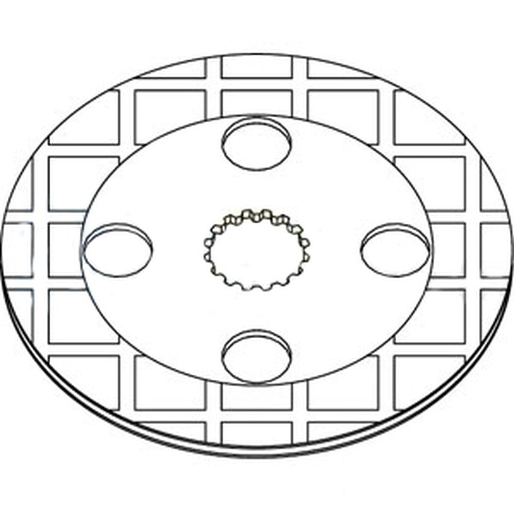 Brake Disc Fits John Deere Replaces LVU801669
