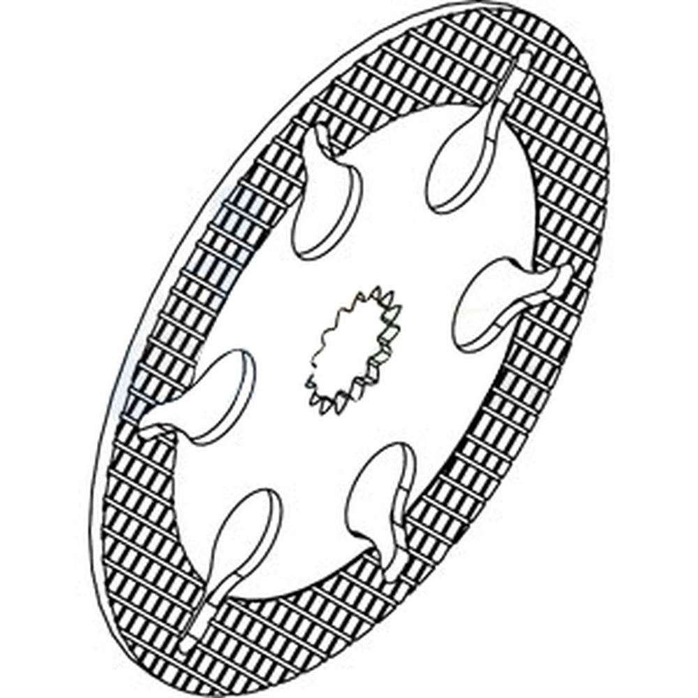 87708434 Brake Disc Fits Case 580M 580SM 590SM 580N 580N EP 580SN Backhoe Loader