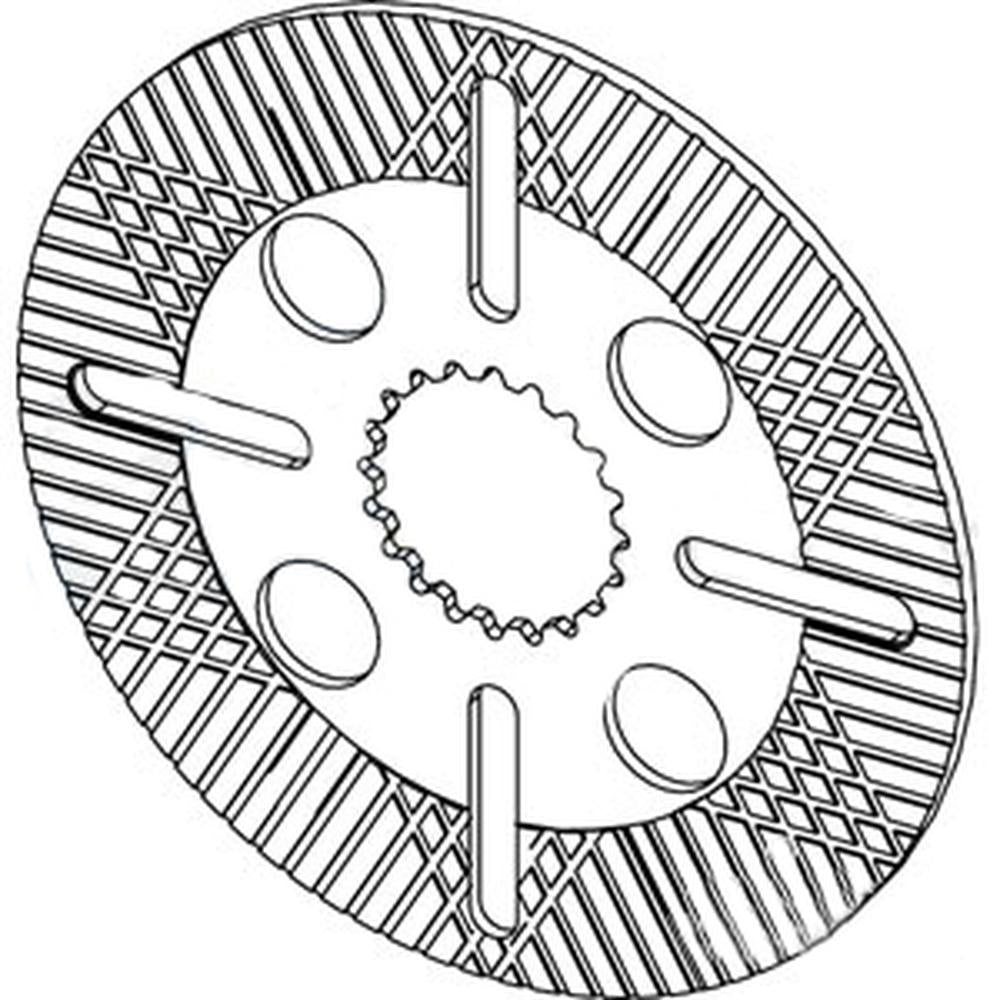 AT339543 Brake Disc Fits John Deere Industrial Service 210K 310J 315SK 325J 410J