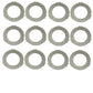 Qty 12: Steel Brake Counter Plate Fits JCB Replaces 458-20285