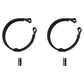 1036 Two 4-3/16" Band Brakes w Brackets For Go Karts Mini Bikes Manco Trikes