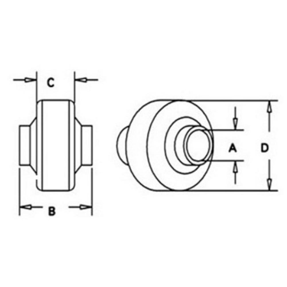 Lift Arm Weld-on Ball (Fits CAT. III) Fits Kubota Replaces 70000-16586