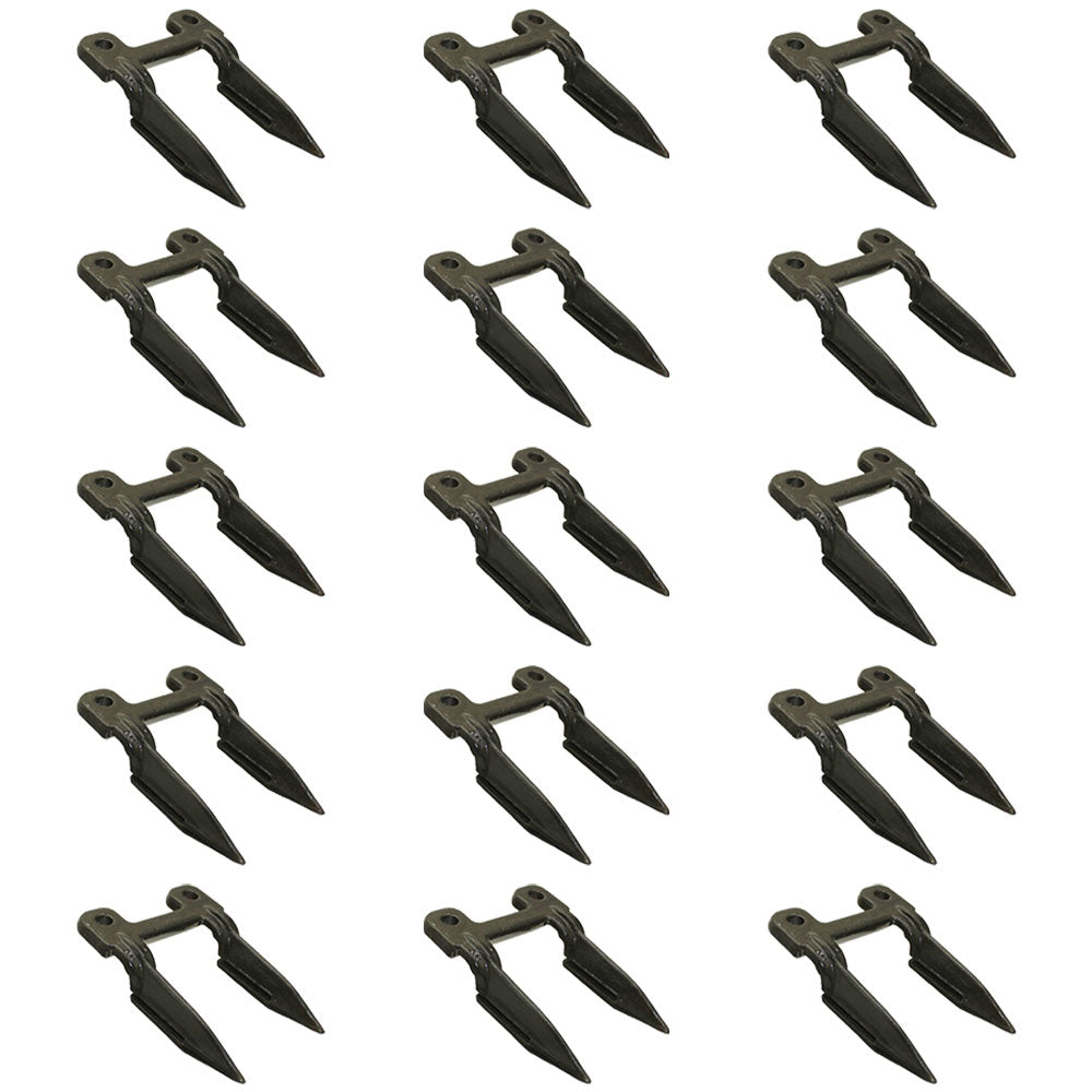 Qty 15: Grain Head Cutter Bar Double Guard Fits Buchanan Replaces BU225