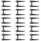 Qty 15: Grain Head Cutter Bar Double Guard Fits John Deere Replaces PMMCM225