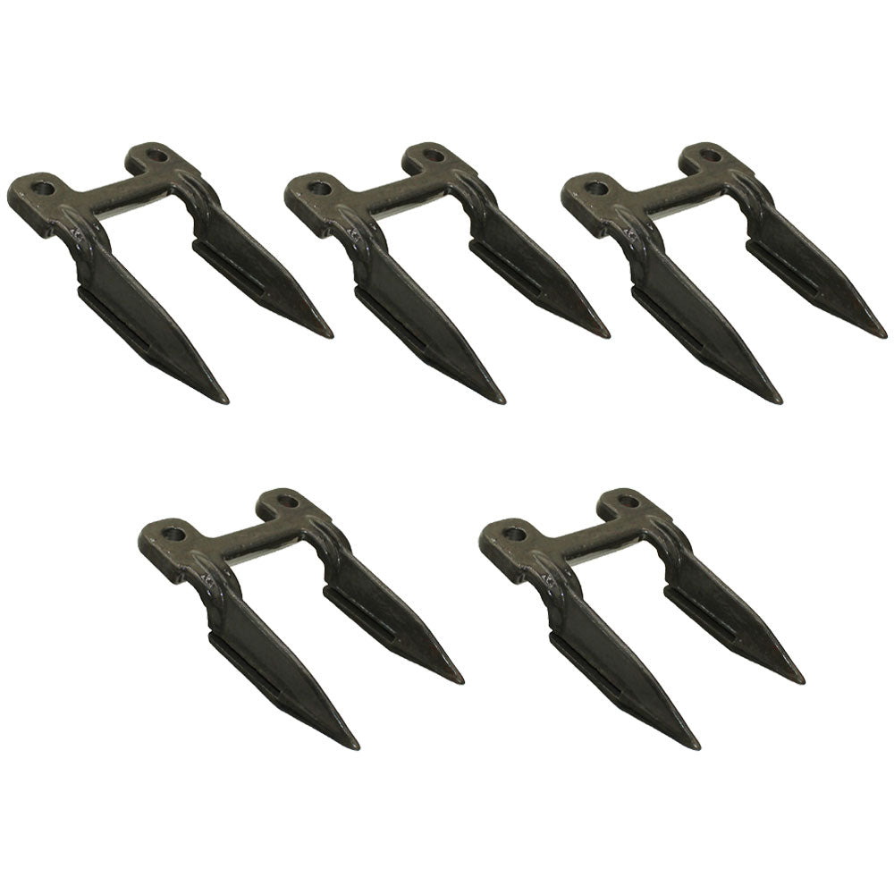 71341601 5-Pack Grain Head Cutter Bar Double Guards for Combines