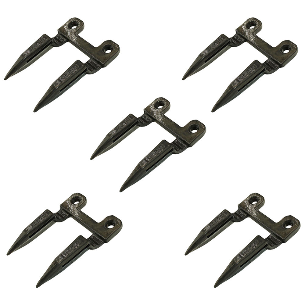 71341601 5-Pack Grain Head Cutter Bar Double Guards for Combines