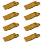 (8) Bucket Teeth Fits Caterpillar Skid Loaders 247 257 257B 262B Fits CAT 132472