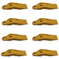 Set of 8 Uni-Loader Bucket Teeth 1324720 Fits Caterpillar Fits CAT 277 287