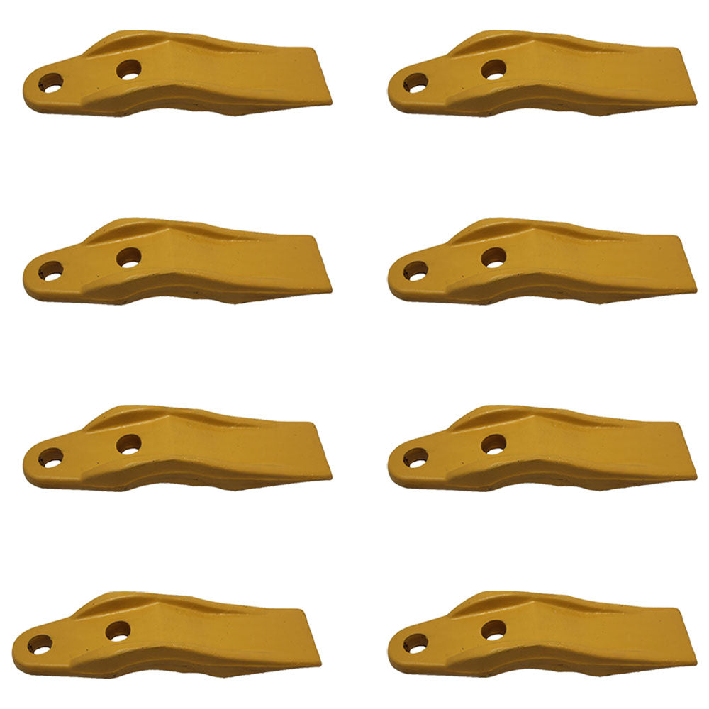 (8) Bucket Teeth Fits Caterpillar Skid Loaders 247 257 257B 262B Fits CAT 132472