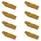 Set of (8) Bucket Teeth 1324720 Fits Caterpillar 906K 906M 907K 908K 908M