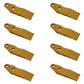 (8) Bucket Teeth Fits Caterpillar Skid Loaders 247 257 257B 262B Fits CAT 132472