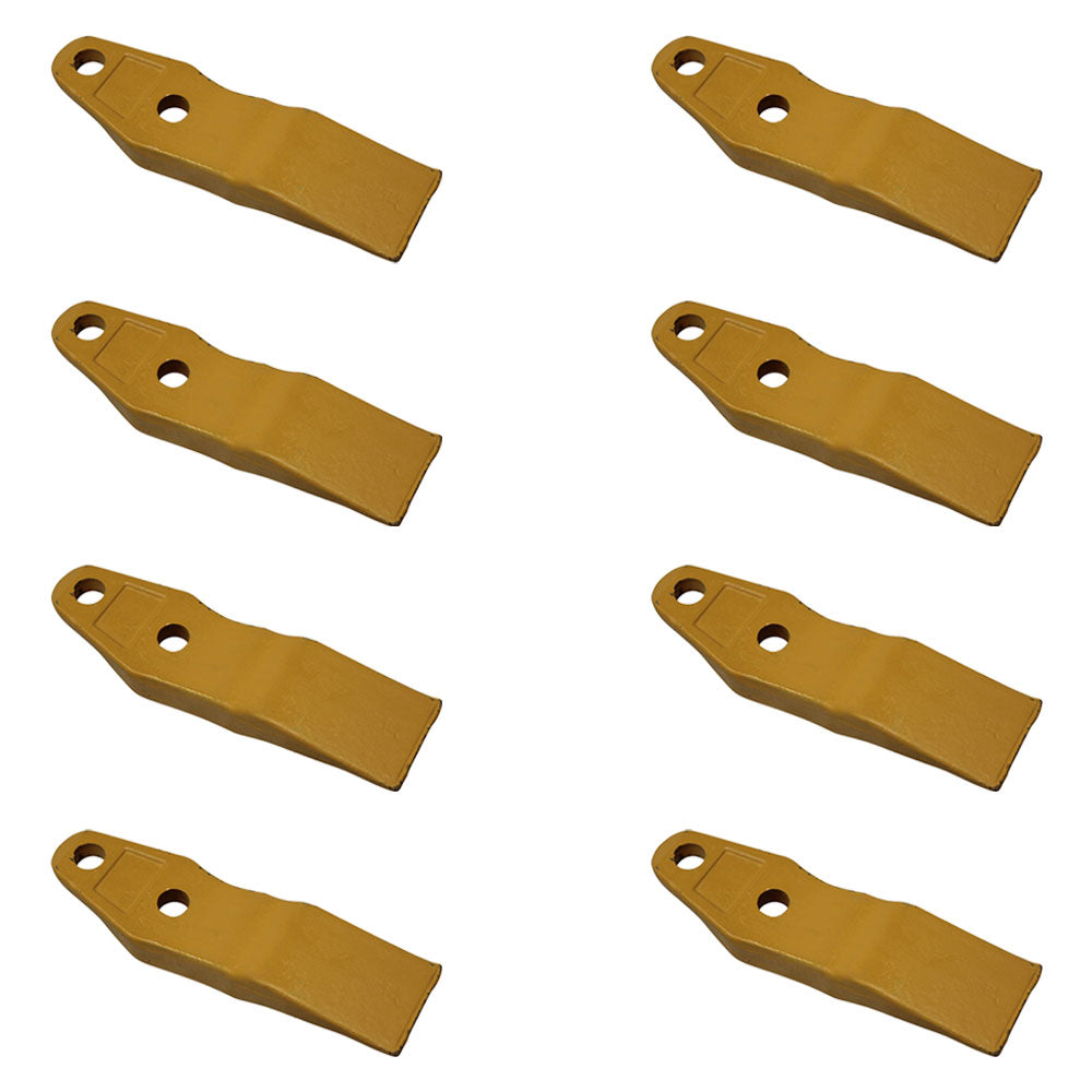 (8) Bucket Teeth Fits Caterpillar Skid Loaders 247 257 257B 262B Fits CAT 132472