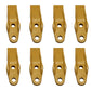 (8) Bucket Teeth Fits Caterpillar Skid Loaders 247 257 257B 262B Fits CAT 132472