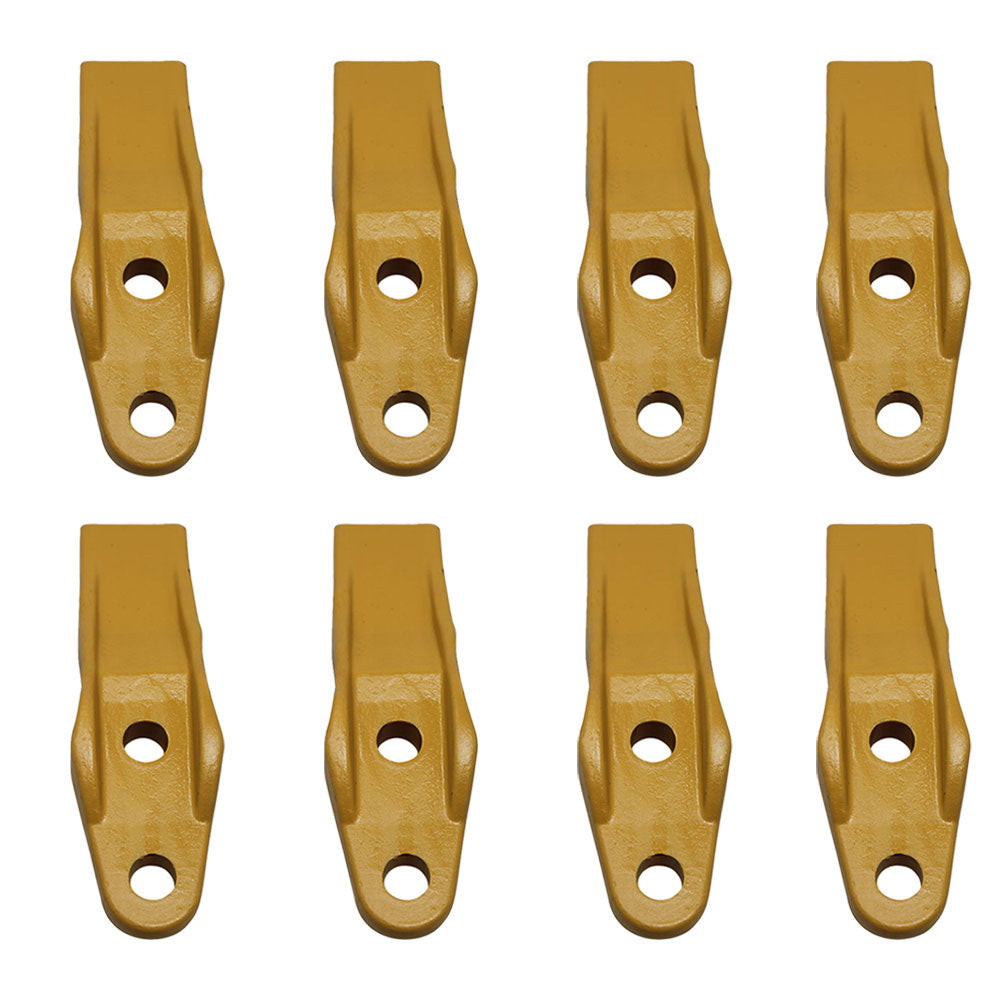(8) Bucket Teeth Fits Caterpillar Skid Loaders 247 257 257B 262B Fits CAT 132472