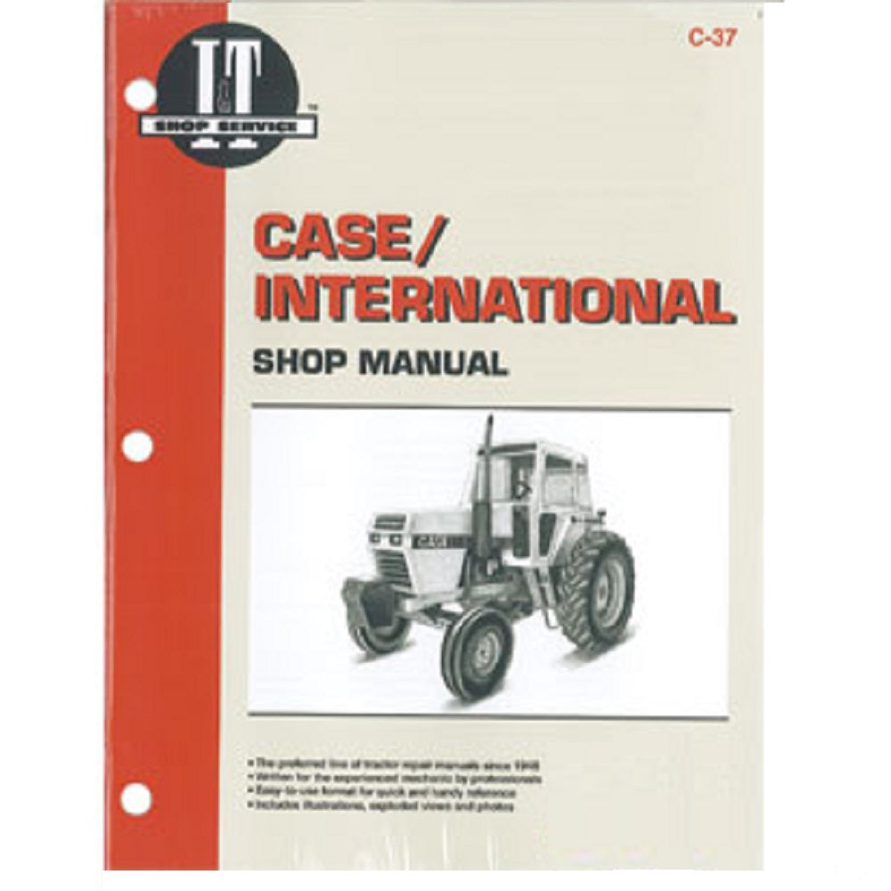 IT-C-37 I&T Shop Manual Fits Case 2090 2094 2290 2390 2394 2590 2594 Tractors