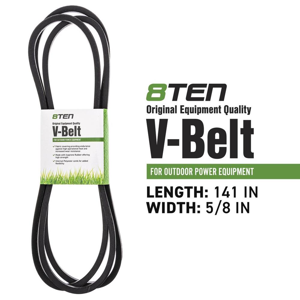 Deck Belt Fits Grasshopper Replaces 382090