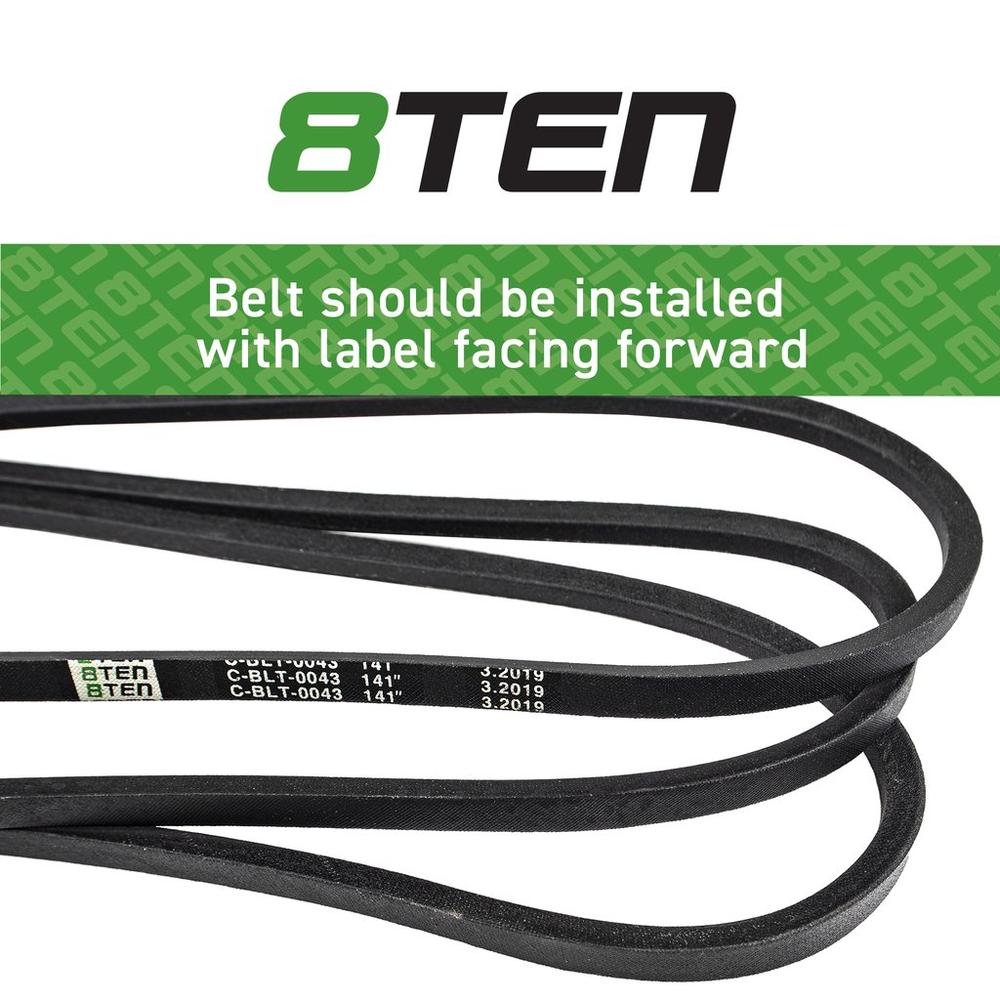 Deck Belt Fits Grasshopper Replaces 382090