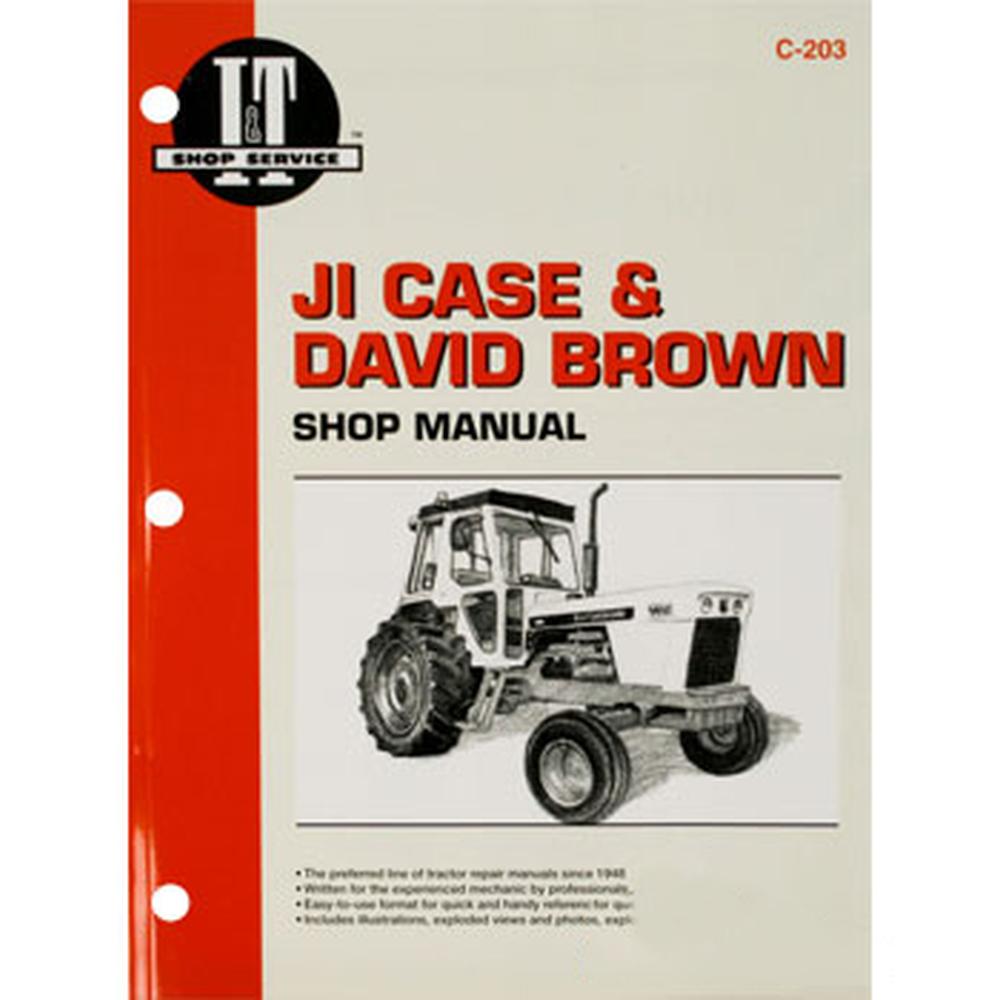 I&T Shop Service Manual C-203 Fits Case-IH Tractor Models 880 970 1070 1270