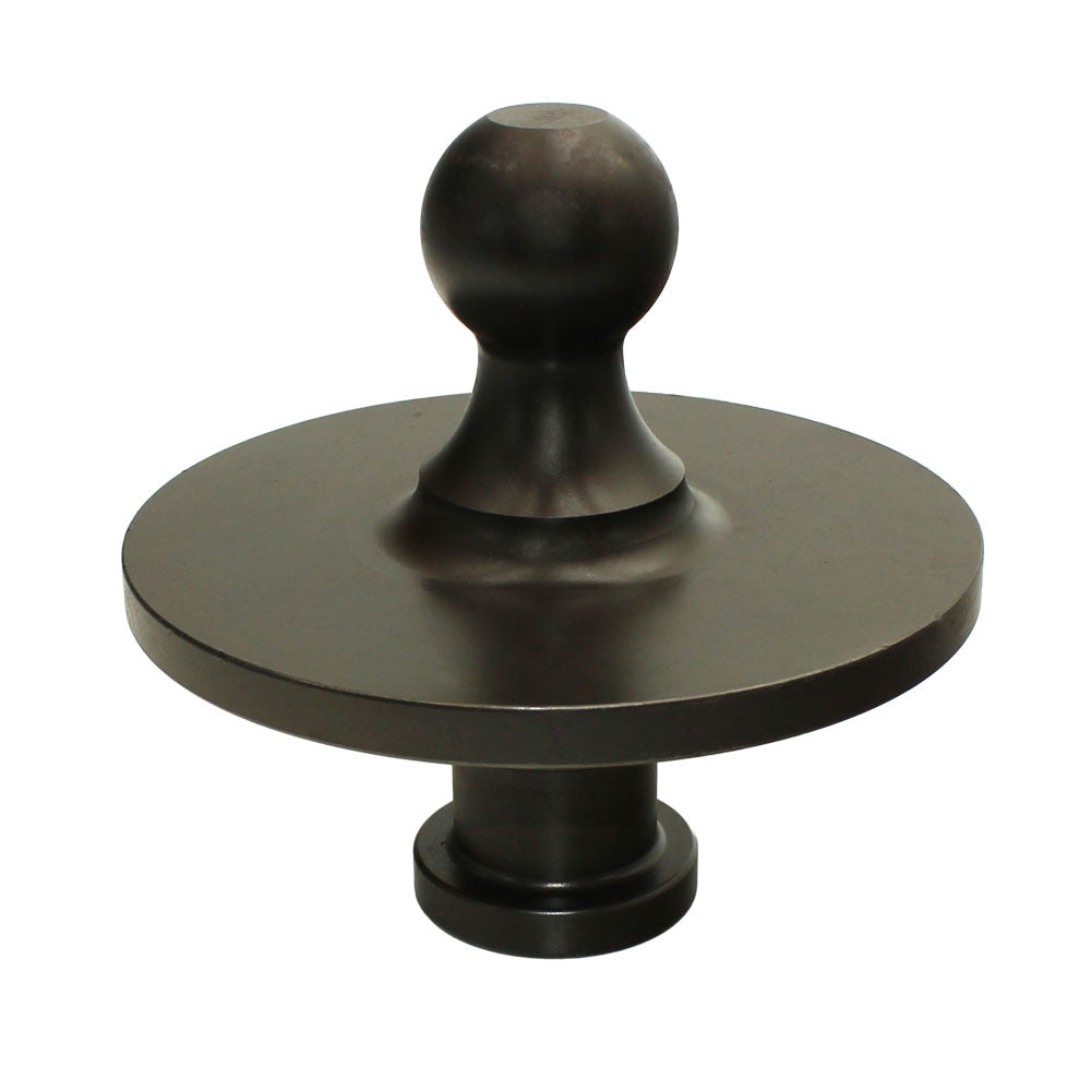 Black Gooseneck Ball Adapter for Trailer Used on 5th Wheel Hitch 2-5/16" Ball