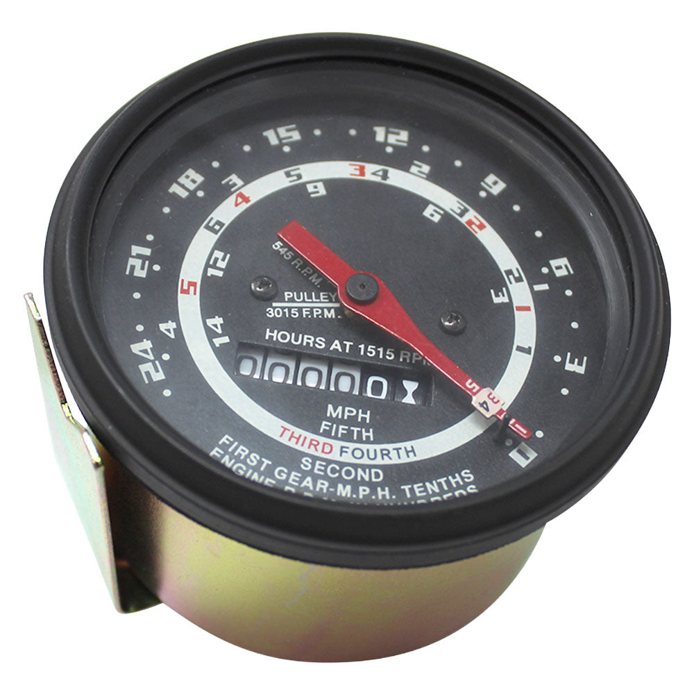 Tachometer-Non-Lighted w/Red Needle Fits Ford Replaces C3NN17360K