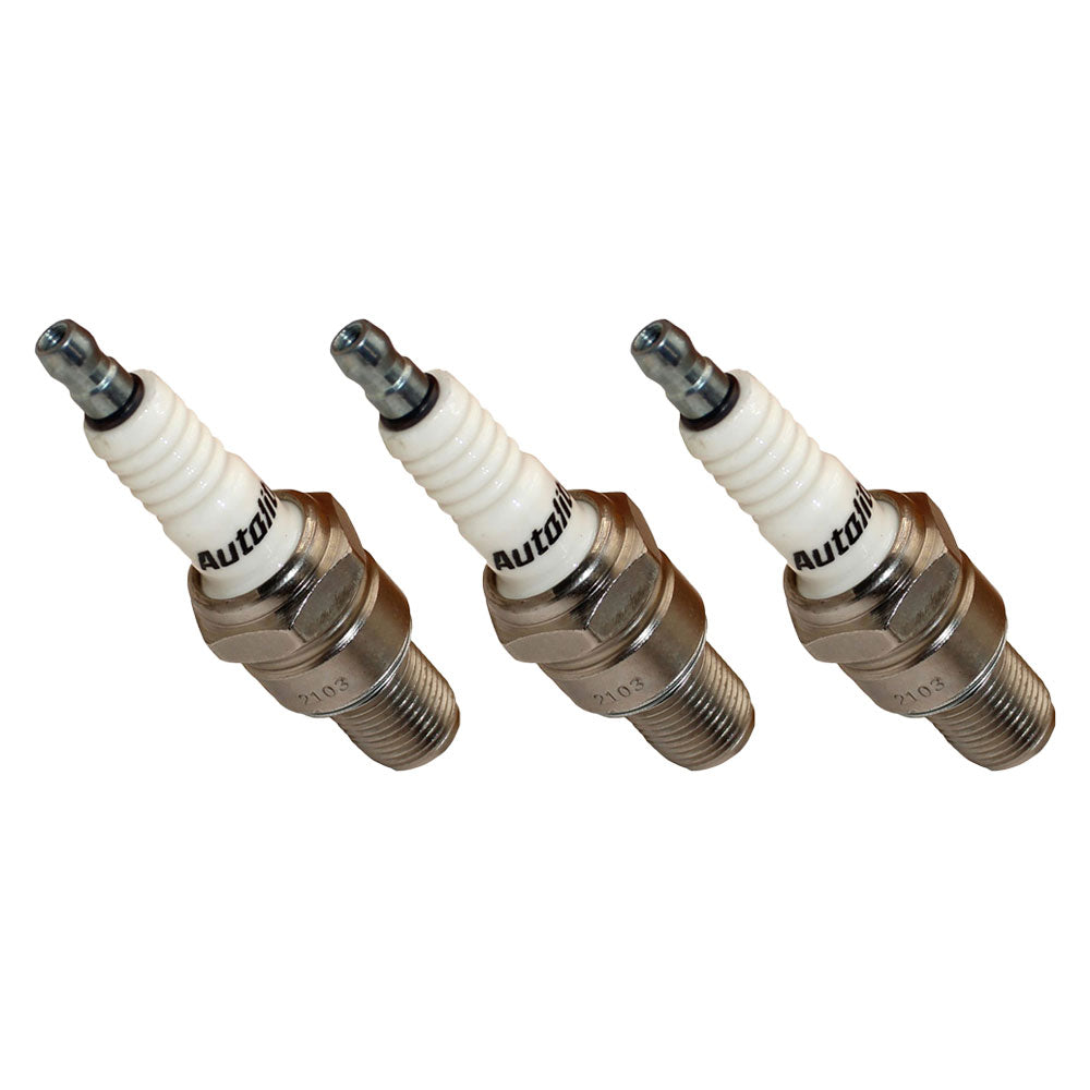 Fits Ford 2000 3000 4000 5000 SPARK PLUG AL405 SET OF 3 PLUGS