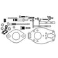 COMPLETE CARB CARBURETOR KIT Fits Ford NAA 600 700 Series TSX428 TSX580