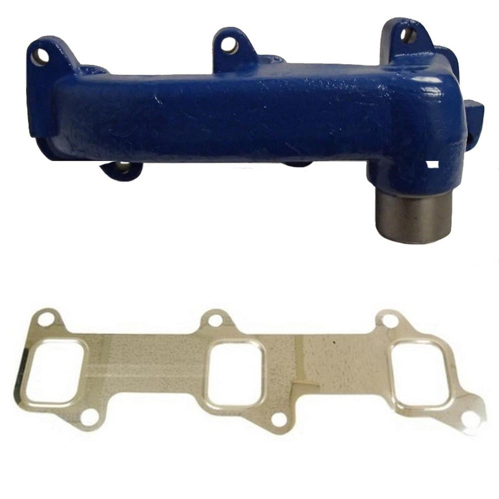 EXHAUST MANIFOLD  GASKET Fits Ford 3430 3500 3600 3600V 3610 3900 3910 3930 4000