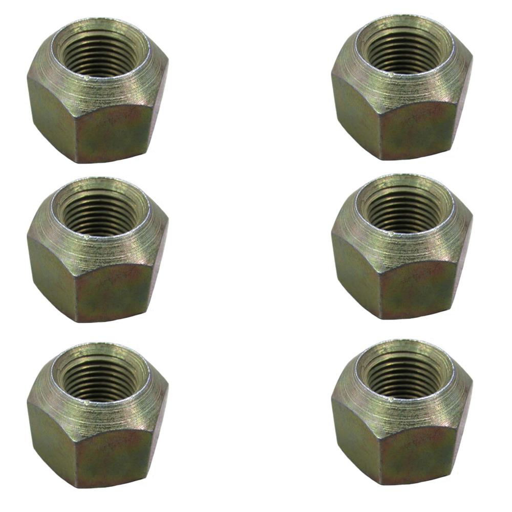 Qty 6: Wheel Nut Fits Ford/New Holland Replaces 453770R1