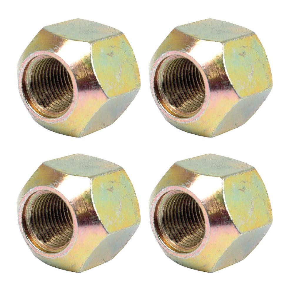 Qty 4: Rear Wheel Nut Fits Ford/New Holland Replaces 8N1134