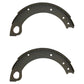 Qty 2: 1/2 Brake Shoe w/Lining
 Fits Ford/New Holland Replaces 81802510