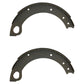 81802510 Qty 2: 1/2 Brake Shoe w/Lining Fits Ford/New Holland