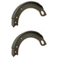 Qty 2: 1/2 Brake Shoe w/Lining
 Fits Ford/New Holland Replaces 81802510