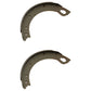 81802510 Qty 2: 1/2 Brake Shoe w/Lining
 Fits Ford/New Holland