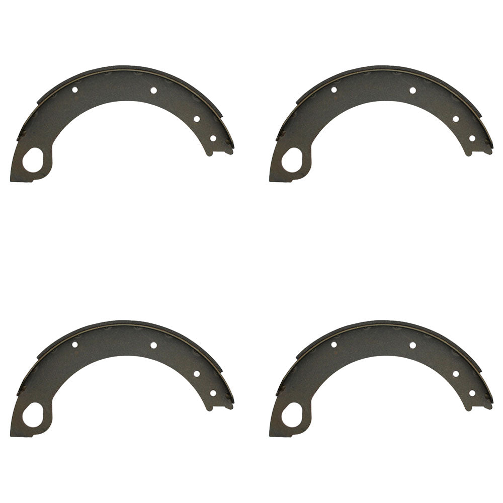 81802510 (x4) 1/2 Brake Shoe w/Lining Fits Ford/New Holland