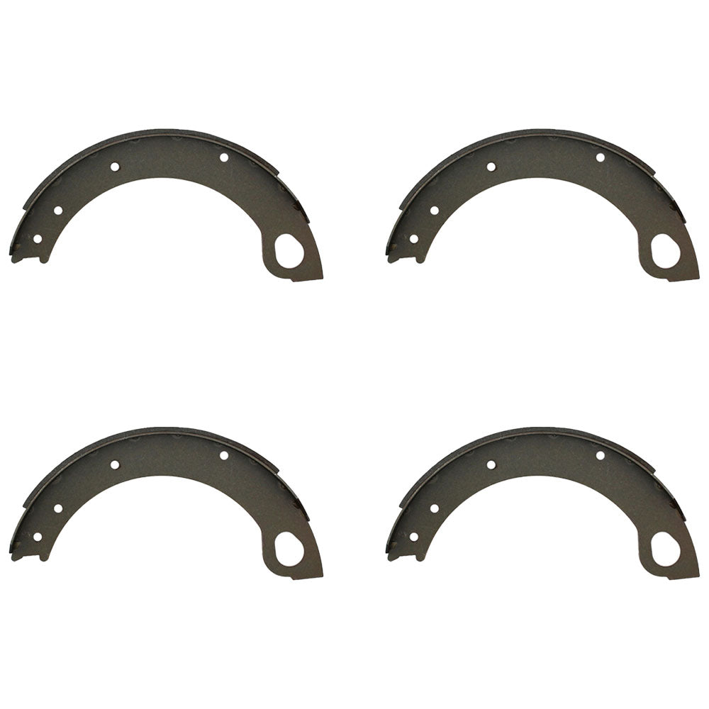 81802510 (x4) 1/2 Brake Shoe w/Lining Fits Ford/New Holland