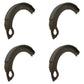 C5NN2218E Set of 4 Brake Shoes Fits Ford New Holland 2000 3000 3400 2110LCG
