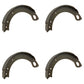 Qty 4: 1/2 Brake Shoe w/Lining
 Fits Ford/New Holland Replaces 81802510
