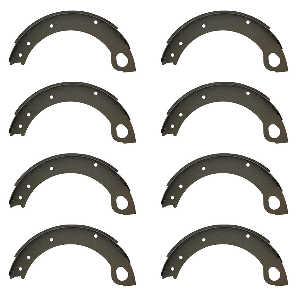 Qty 8: 1/2 Brake Shoe w/Lining
 Fits Ford/New Holland Replaces 81802510
