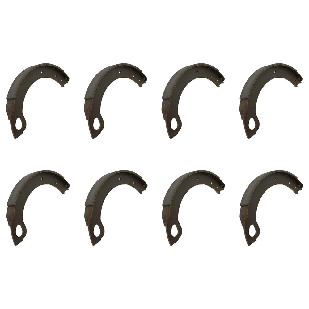 81802510 Qty 8: 1/2 Brake Shoe w/Lining
 Fits Ford/New Holland
