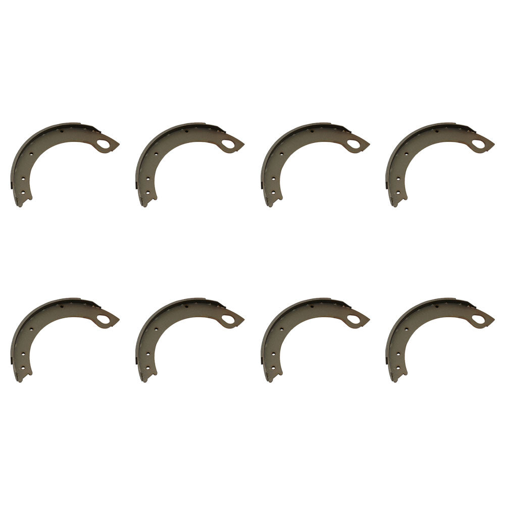 81802510 Qty 8: 1/2 Brake Shoe w/Lining Fits Ford/New Holland