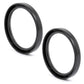 Qty 2: Rear Axle Outer Seal Fits Ford/New Holland Replaces 81803352