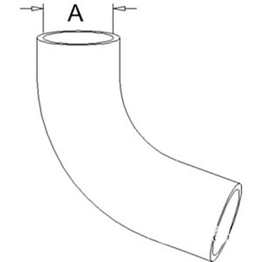 Lower Air Cleaner Hose Fits 2000 3000 3600 4000 12A-10700 12A-10700-A 81806299